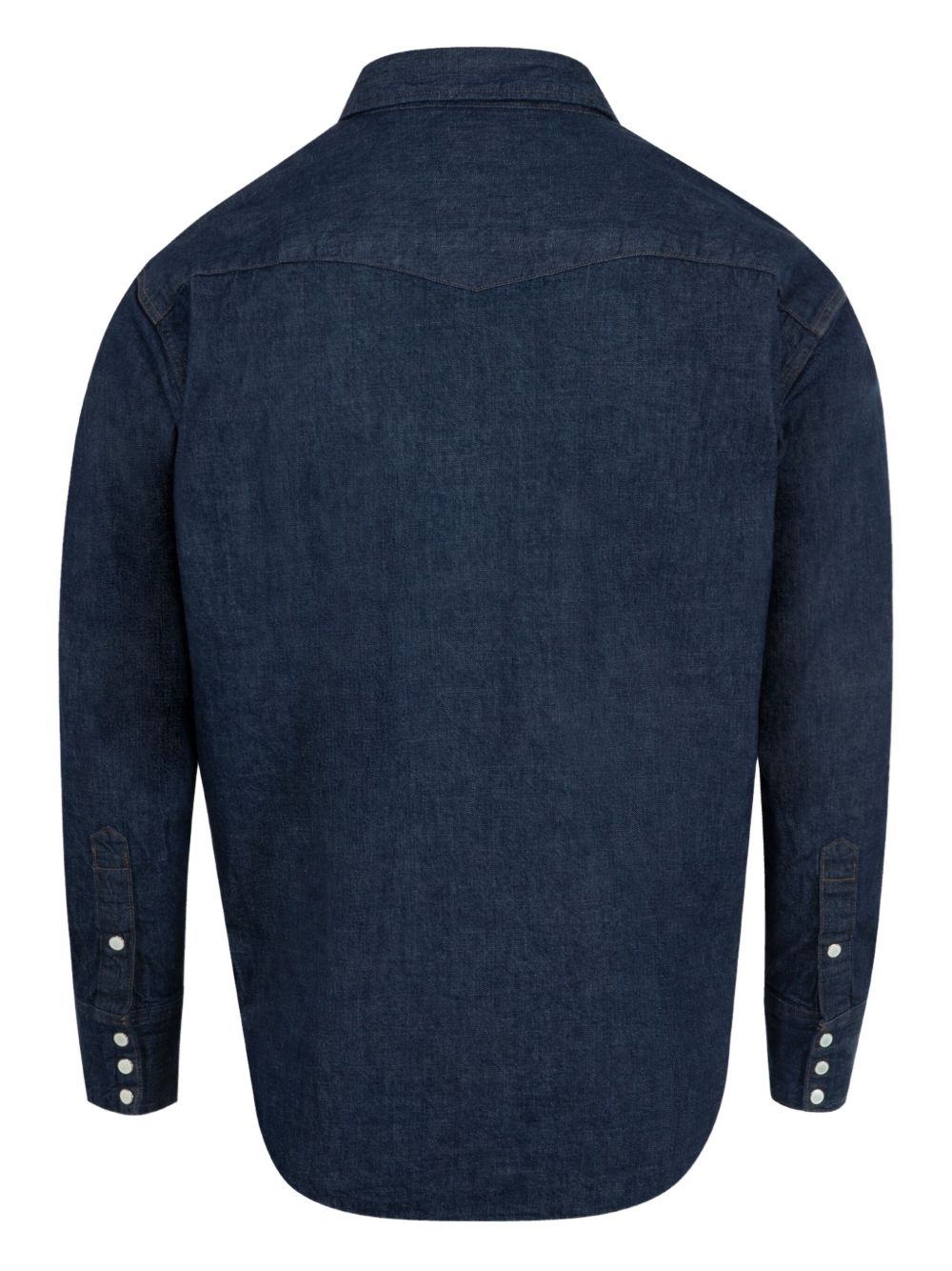 long-sleeve denim shirt