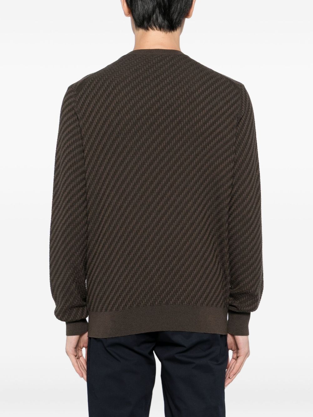 round-neck sweater