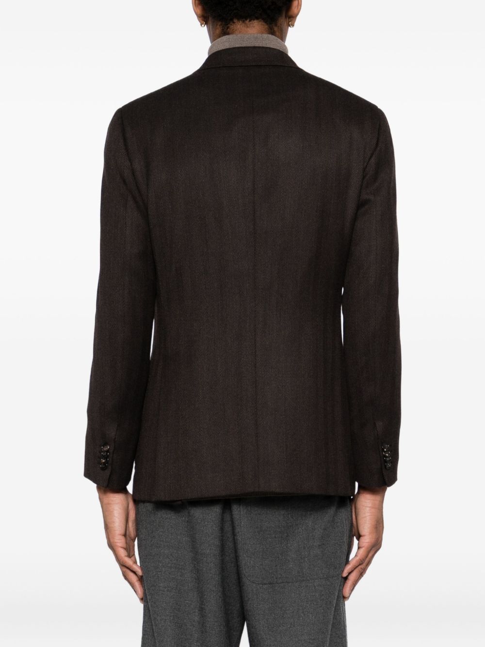 double-breasted blazer 