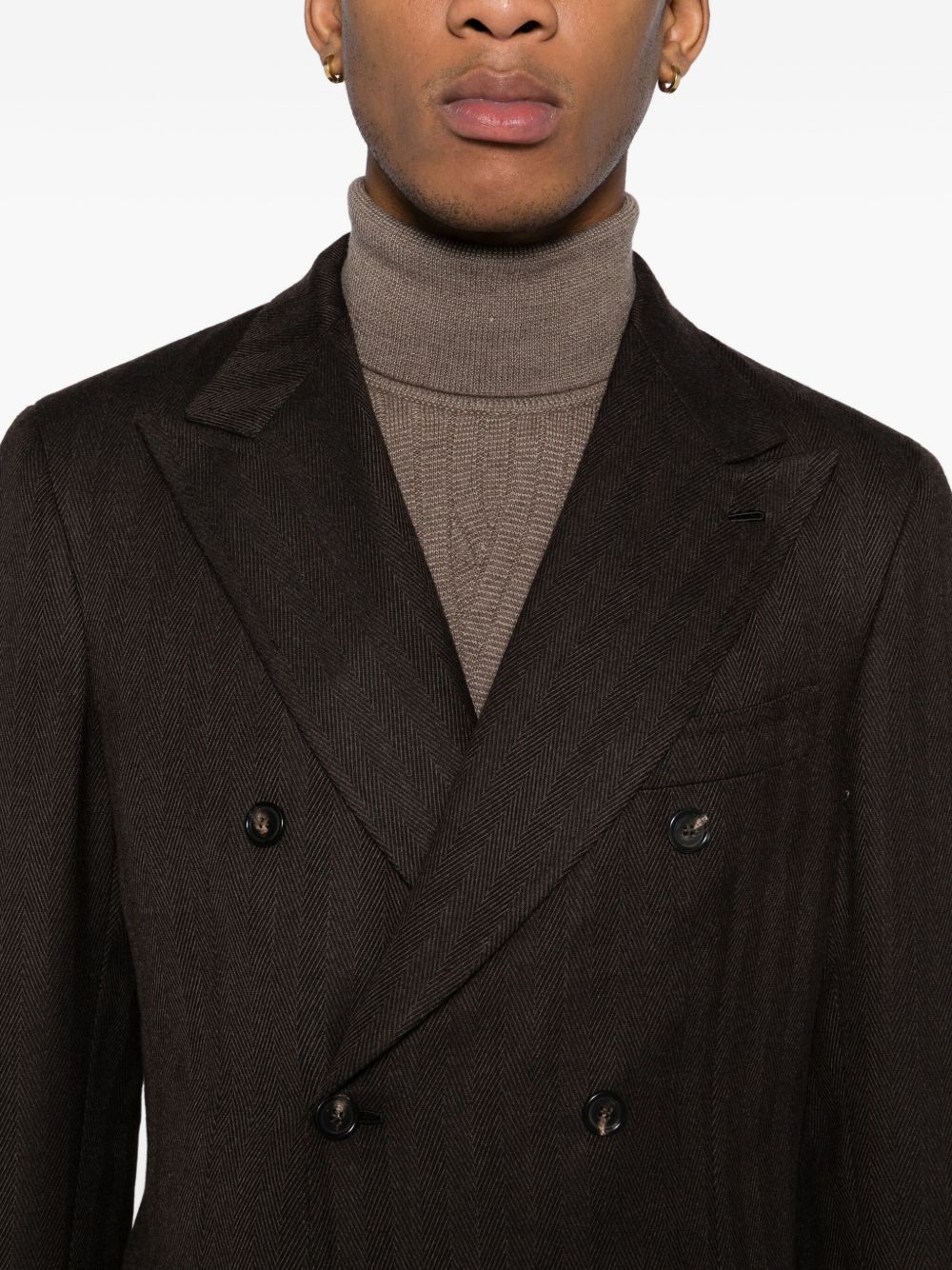 double-breasted blazer 