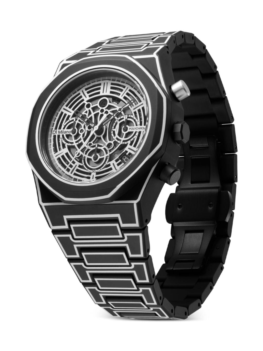 Polycarbonate Skeleton Chronograph 40.5mm