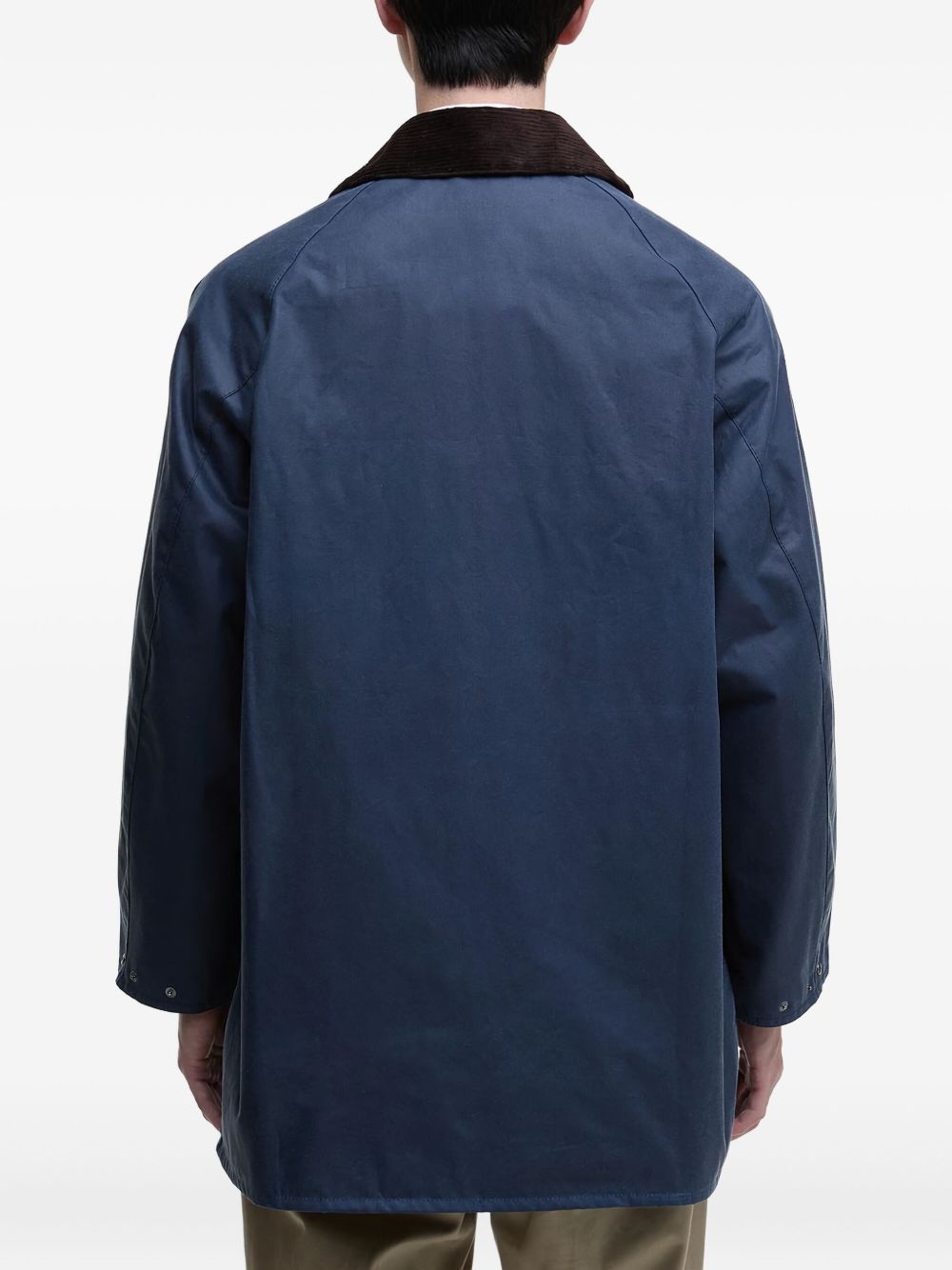 corduroy-collar cotton jacket