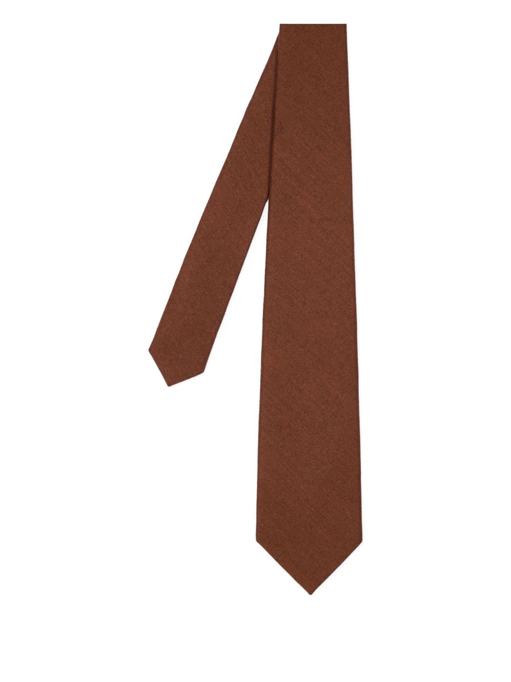 pointed-tip tie