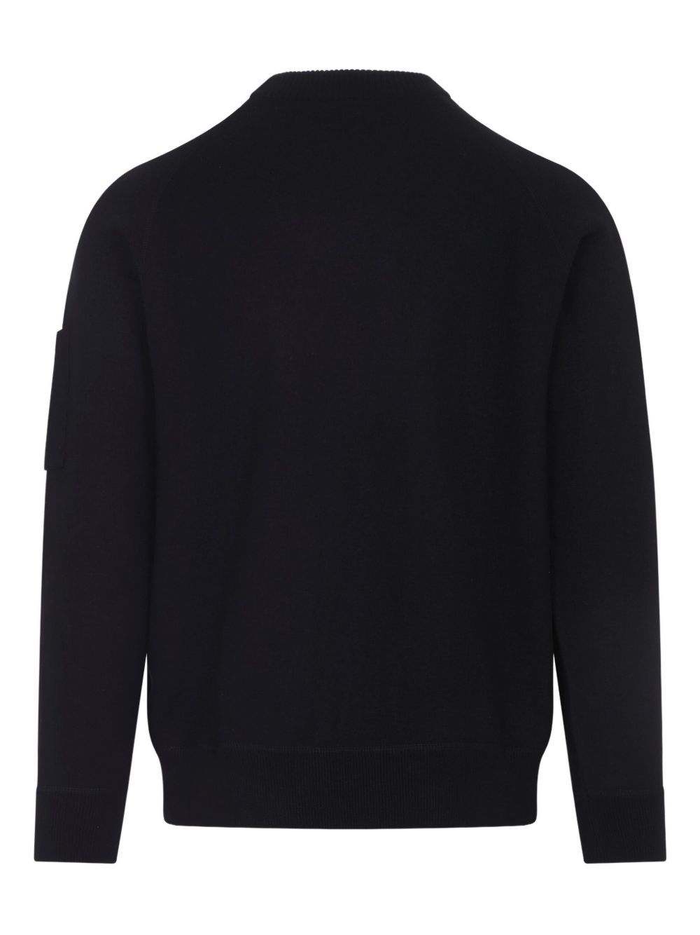 pocket-detail wool-blend sweater