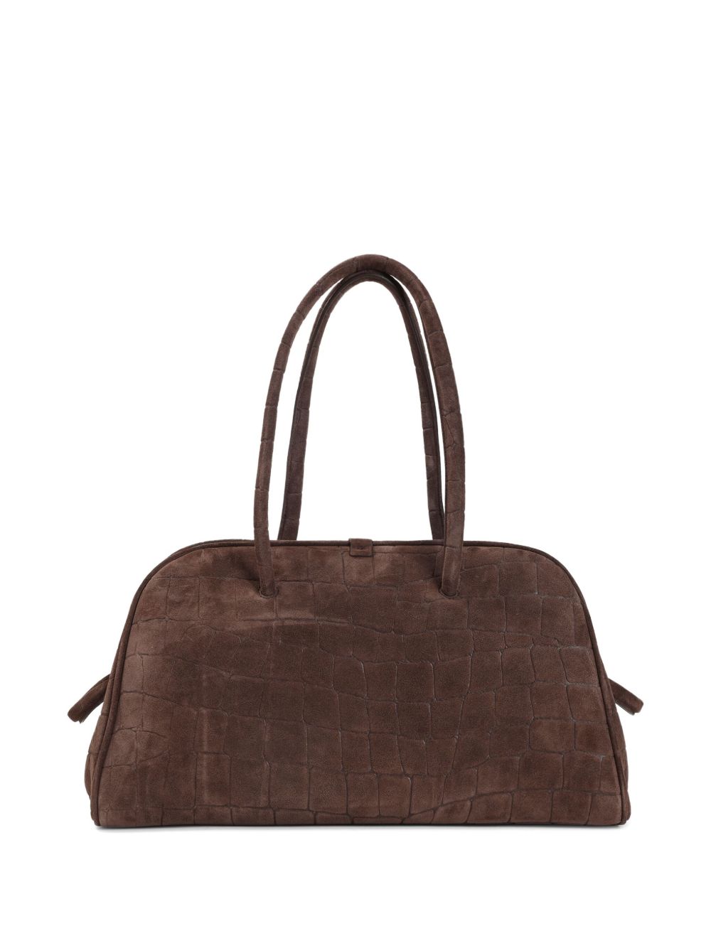 A Turismo crocodile-embossed knot-detail tote bag