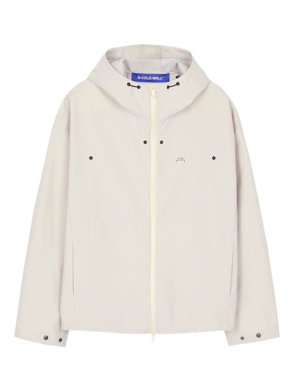 Balfron hooded zip-front jacket