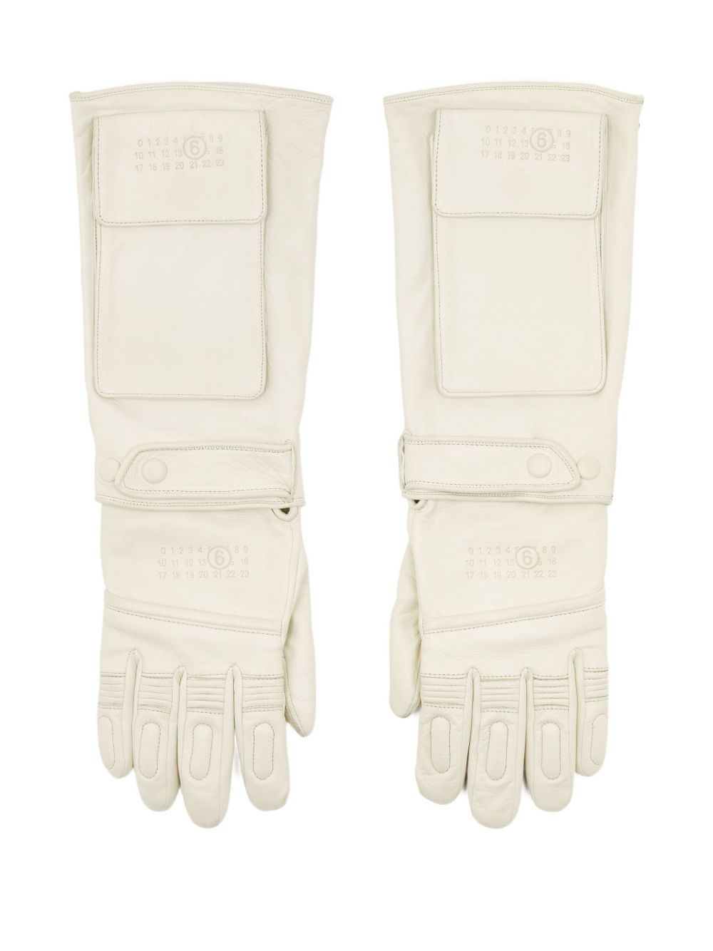 pocket-detail gloves