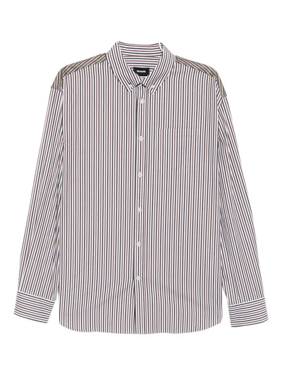 Striped Button-Down Shirt