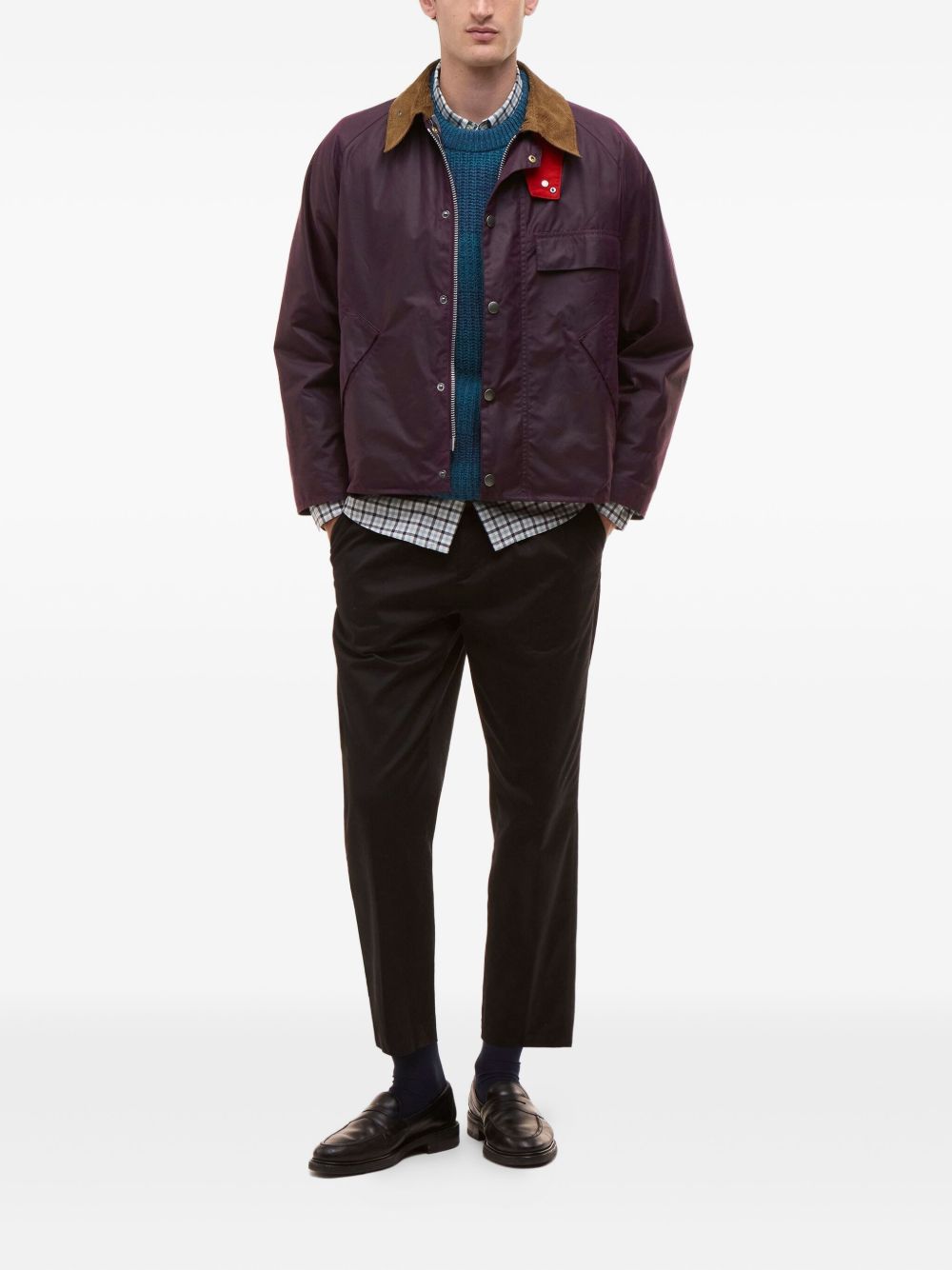 corduroy-collar jacket