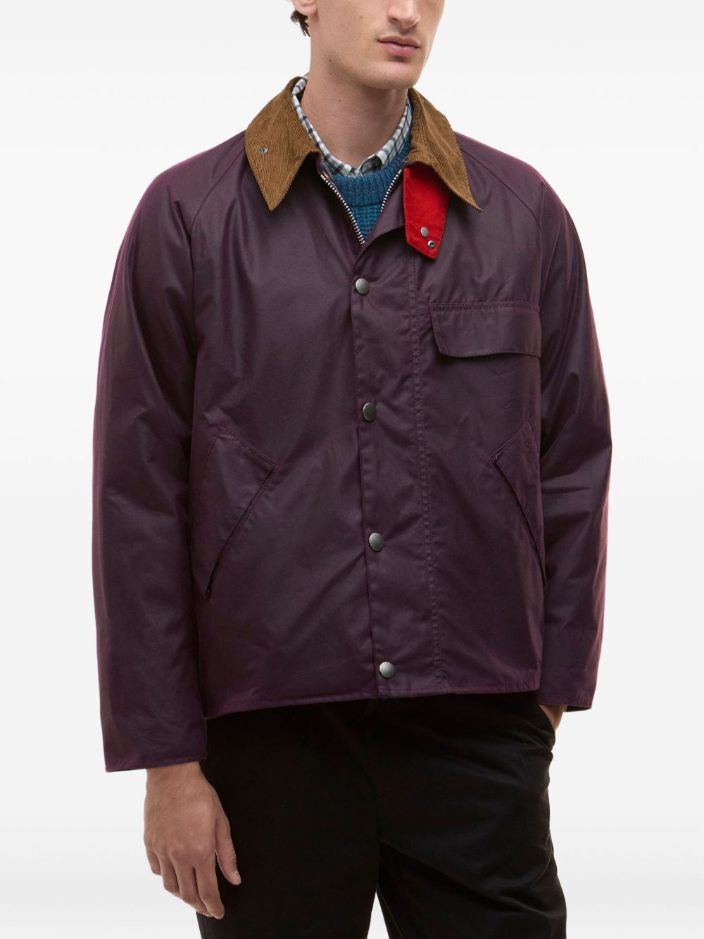 corduroy-collar jacket