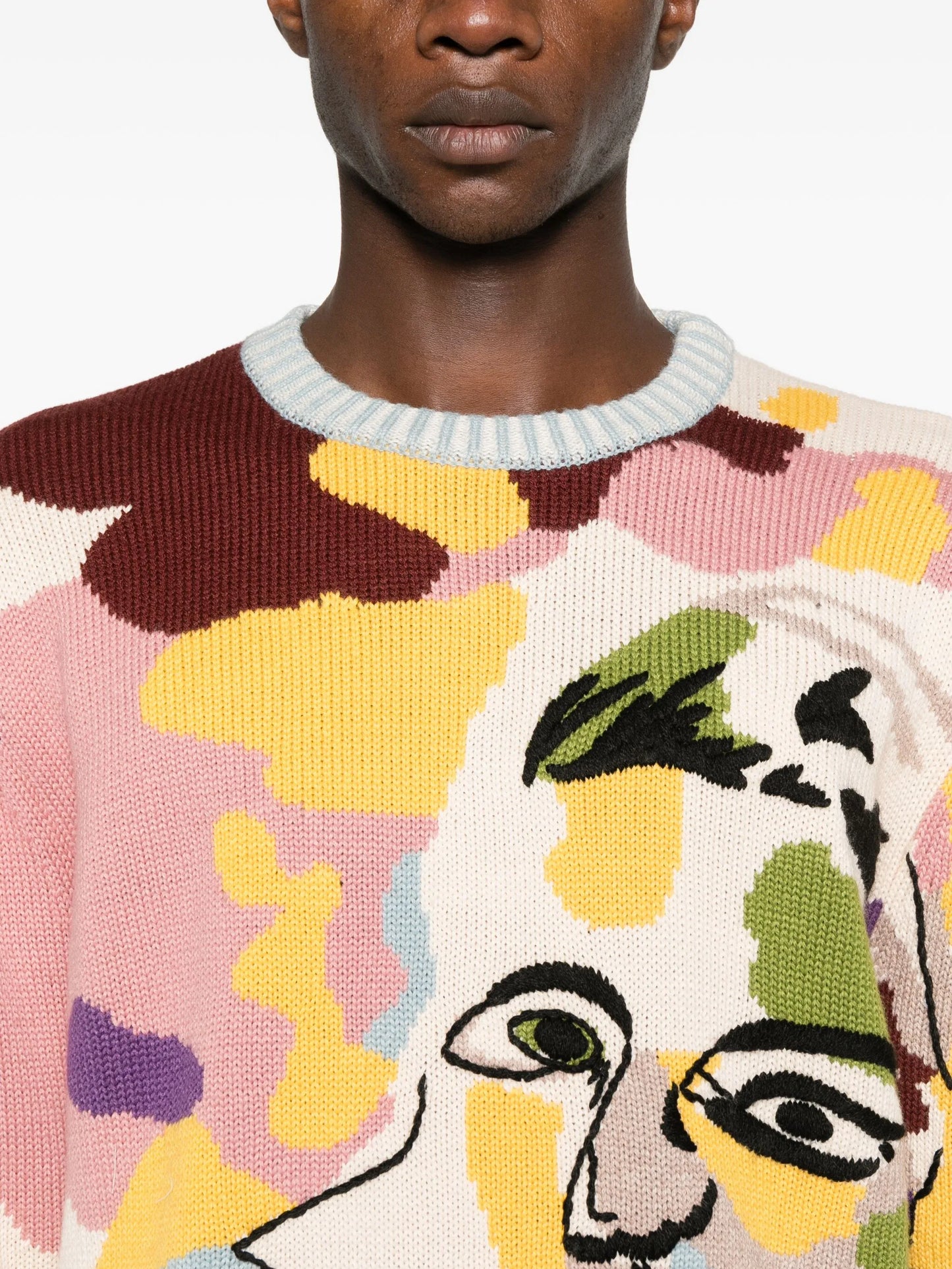 Intarsia Knit Sweater