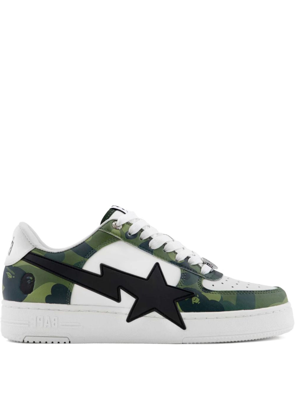 Star-appliqué sneakers
