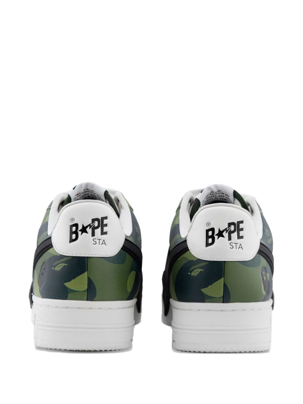 Star-appliqué sneakers