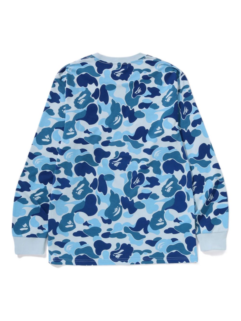 camouflage-print long sleeve T-shirt