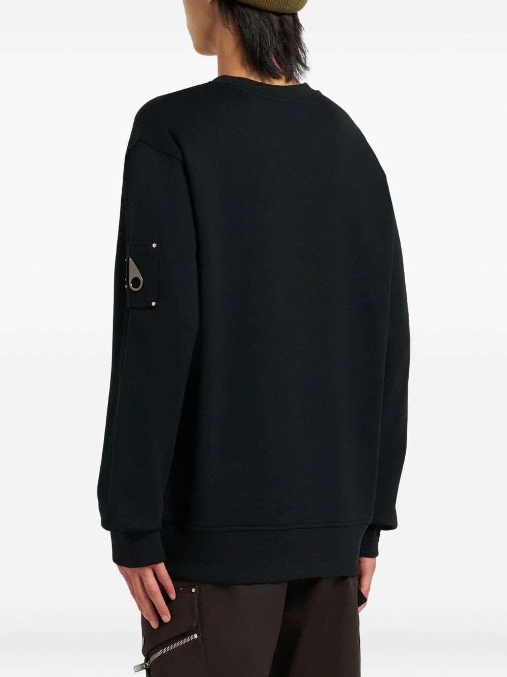 logo-appliqué sweatshirt