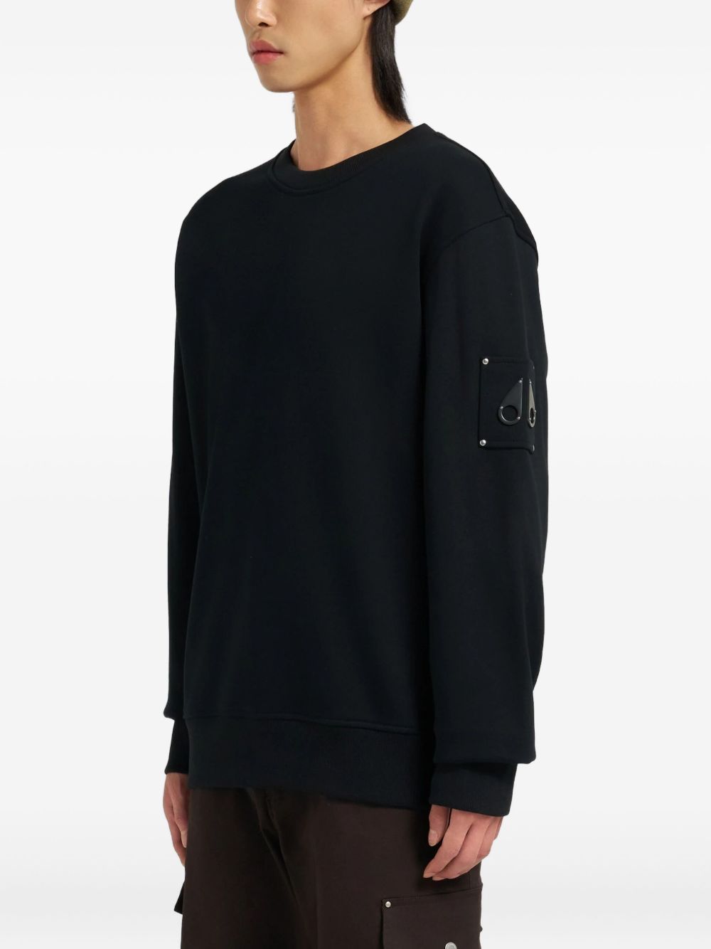 logo-appliqué sweatshirt