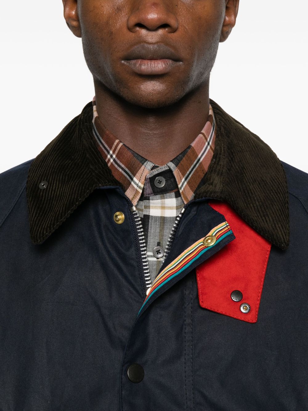 buttoned pocket jacket