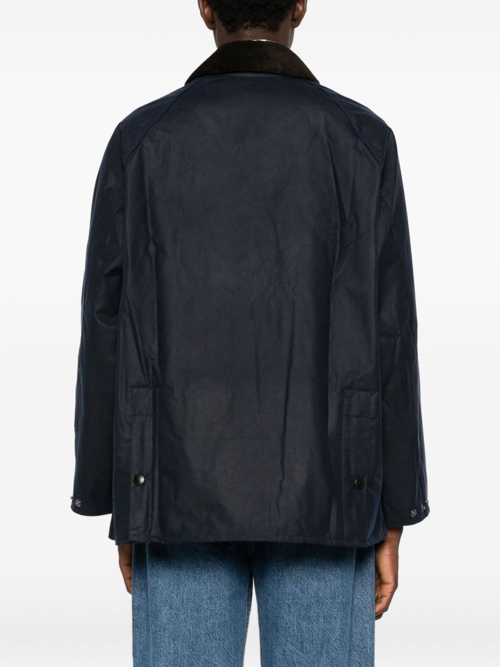 buttoned pocket jacket