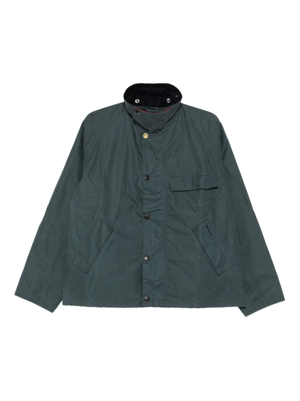 buttoned pocket jacket
