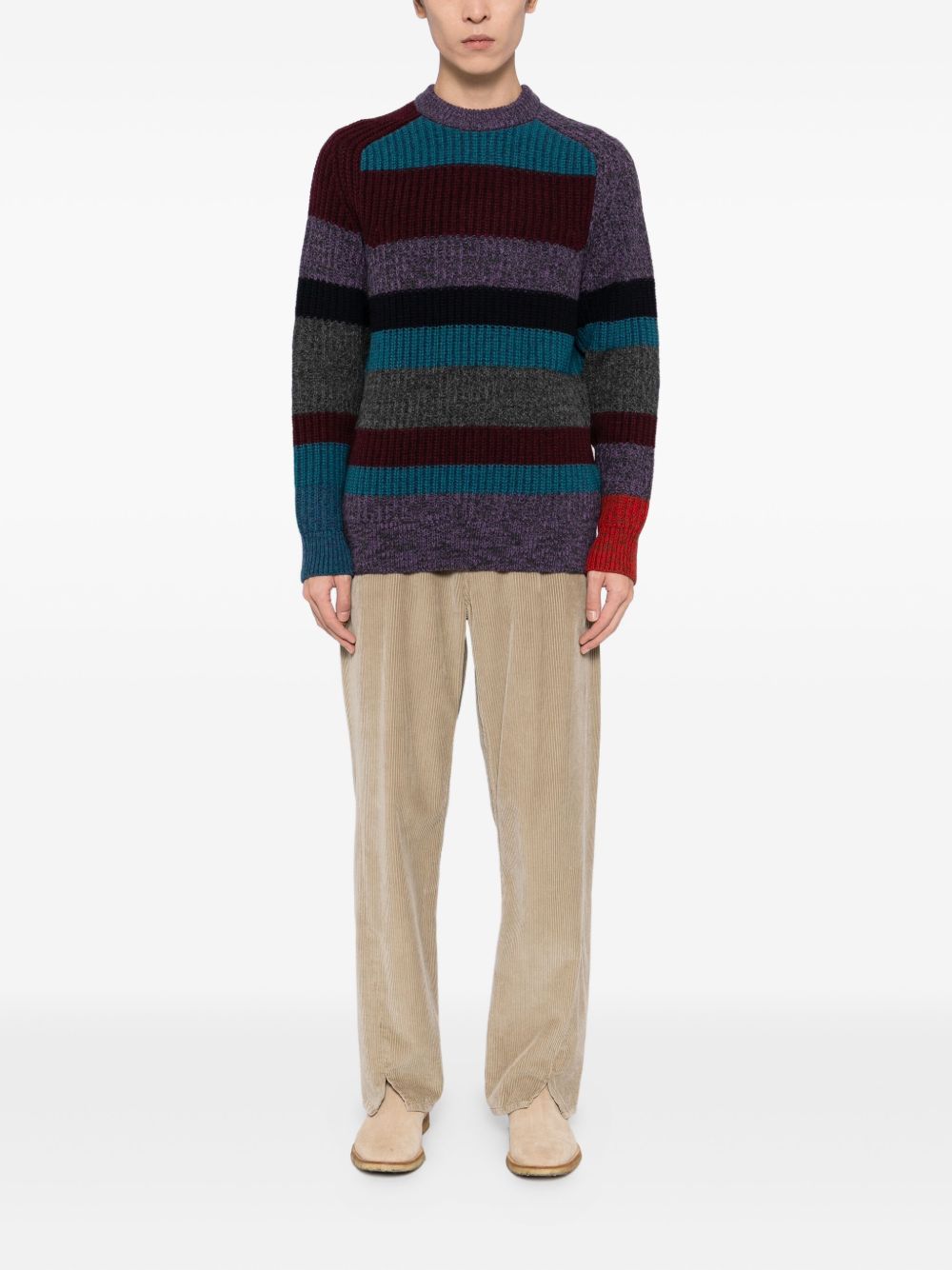 Barbour x Paul Smith striped jumper
