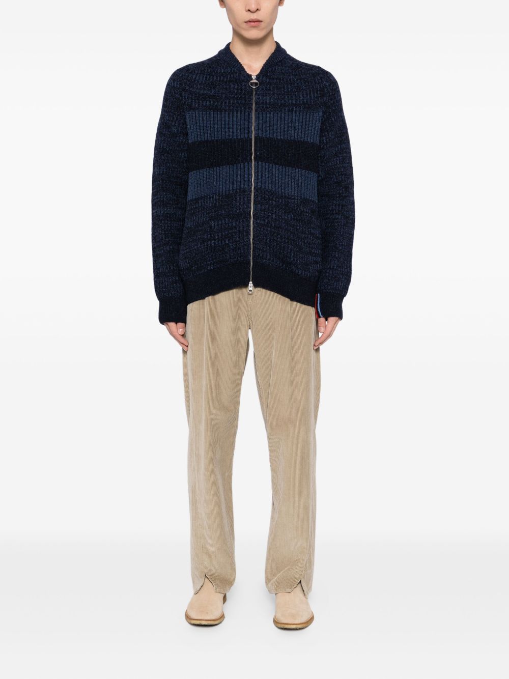 x Paul Smith bomer cardigan