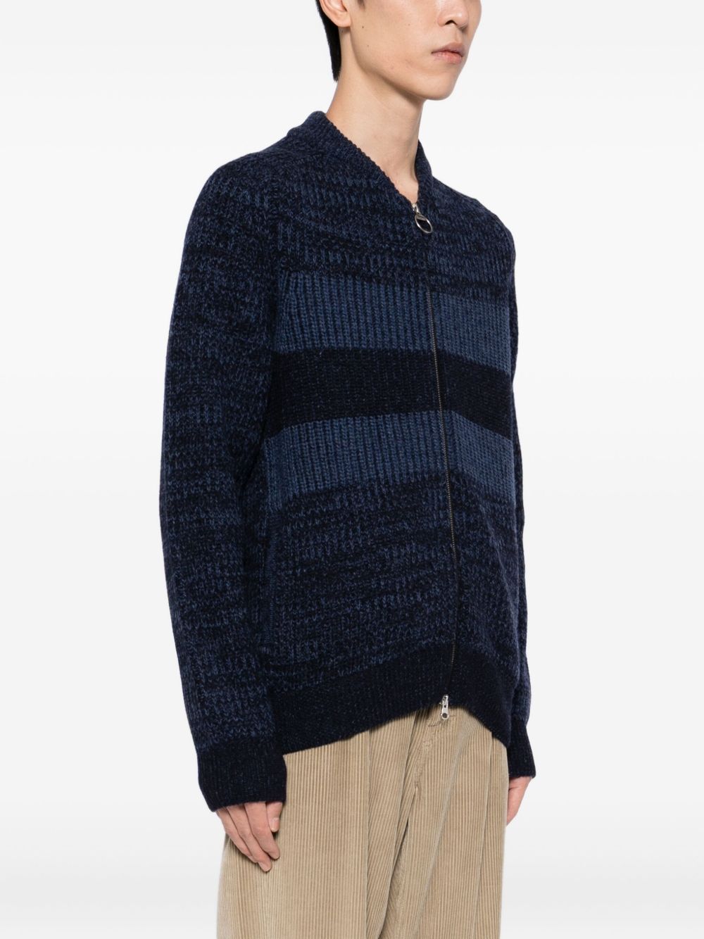 x Paul Smith bomer cardigan