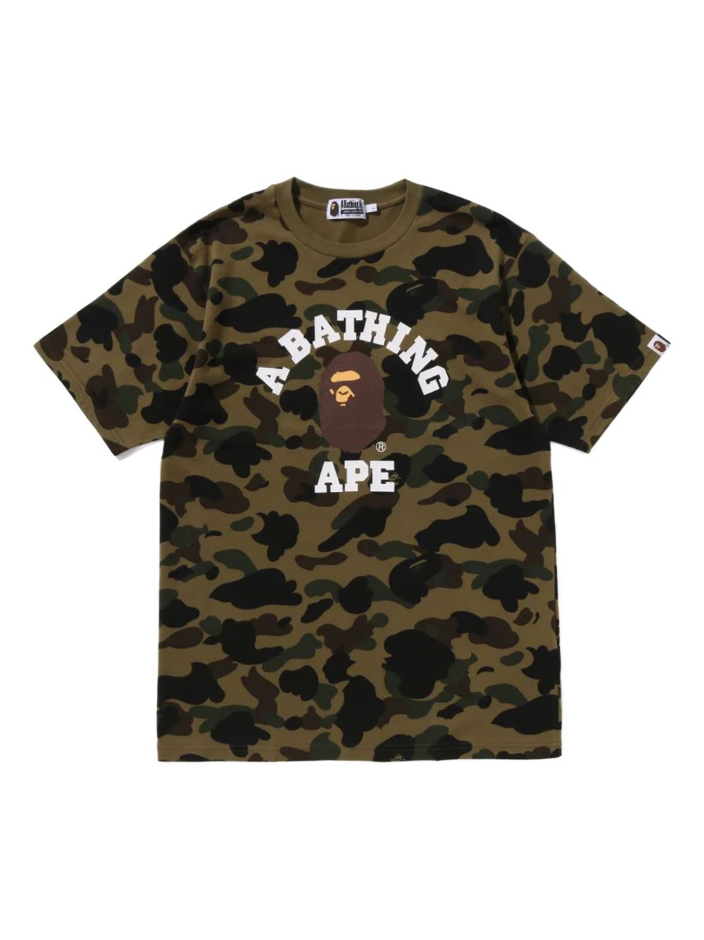 camouflage logo T-shirt