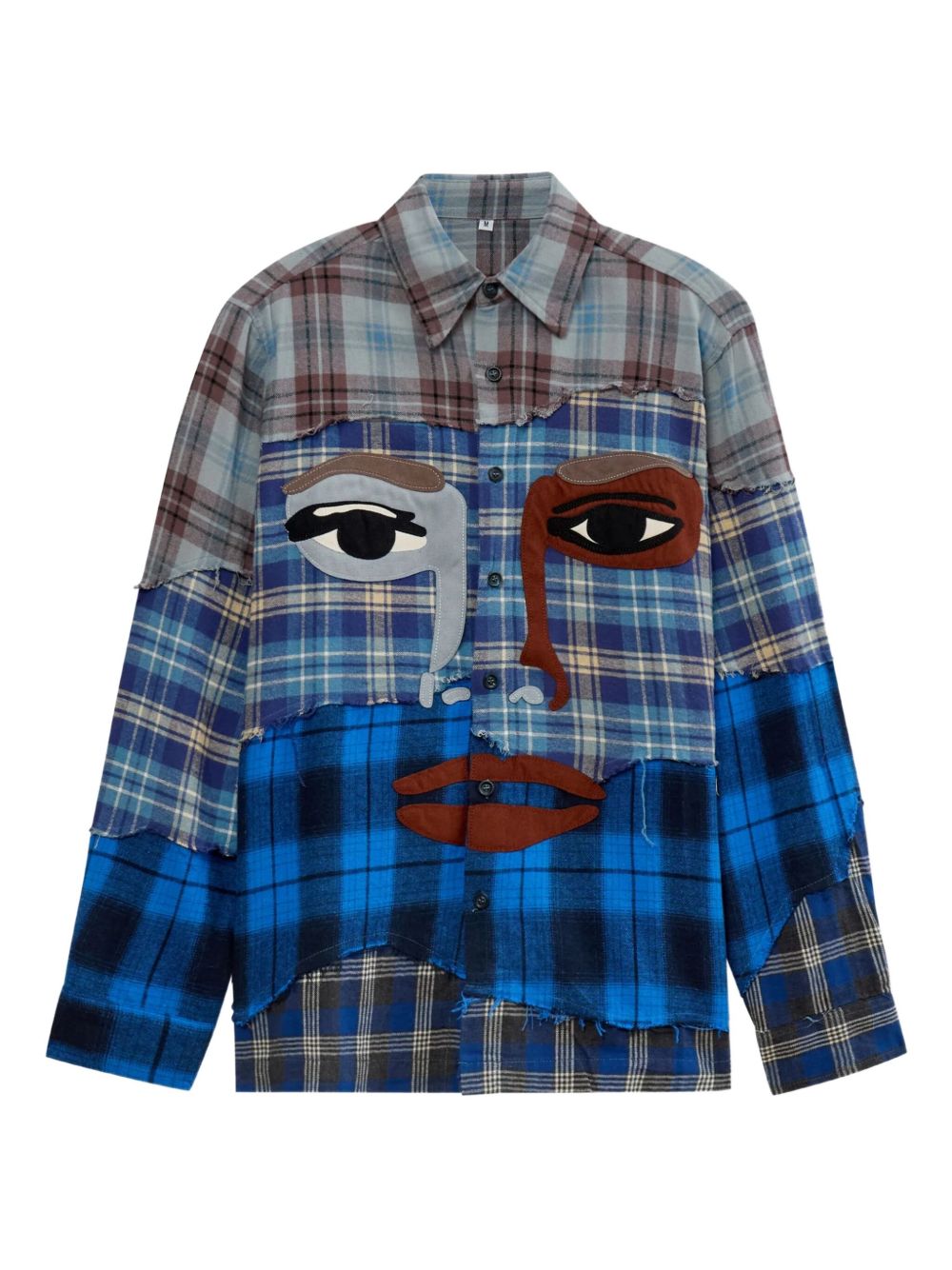 check-pattern shirt