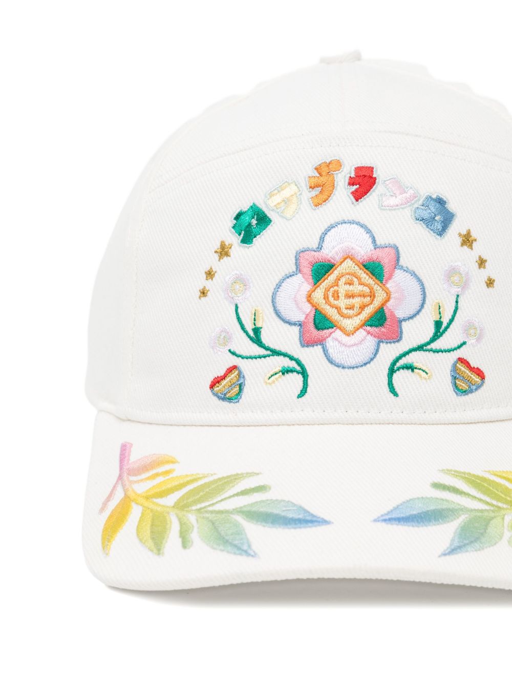 Laurel embroidered cap