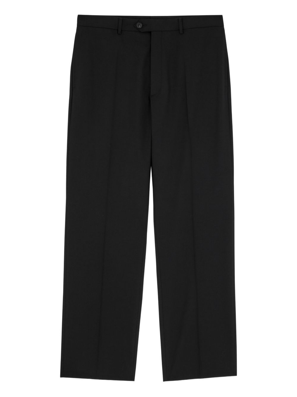 button-fastening trousers