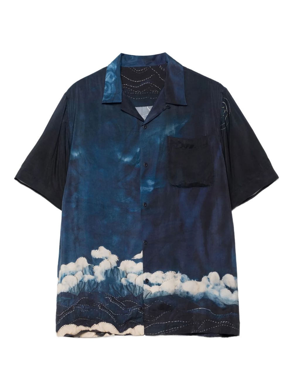 6230 Boro Crane graphic shirt