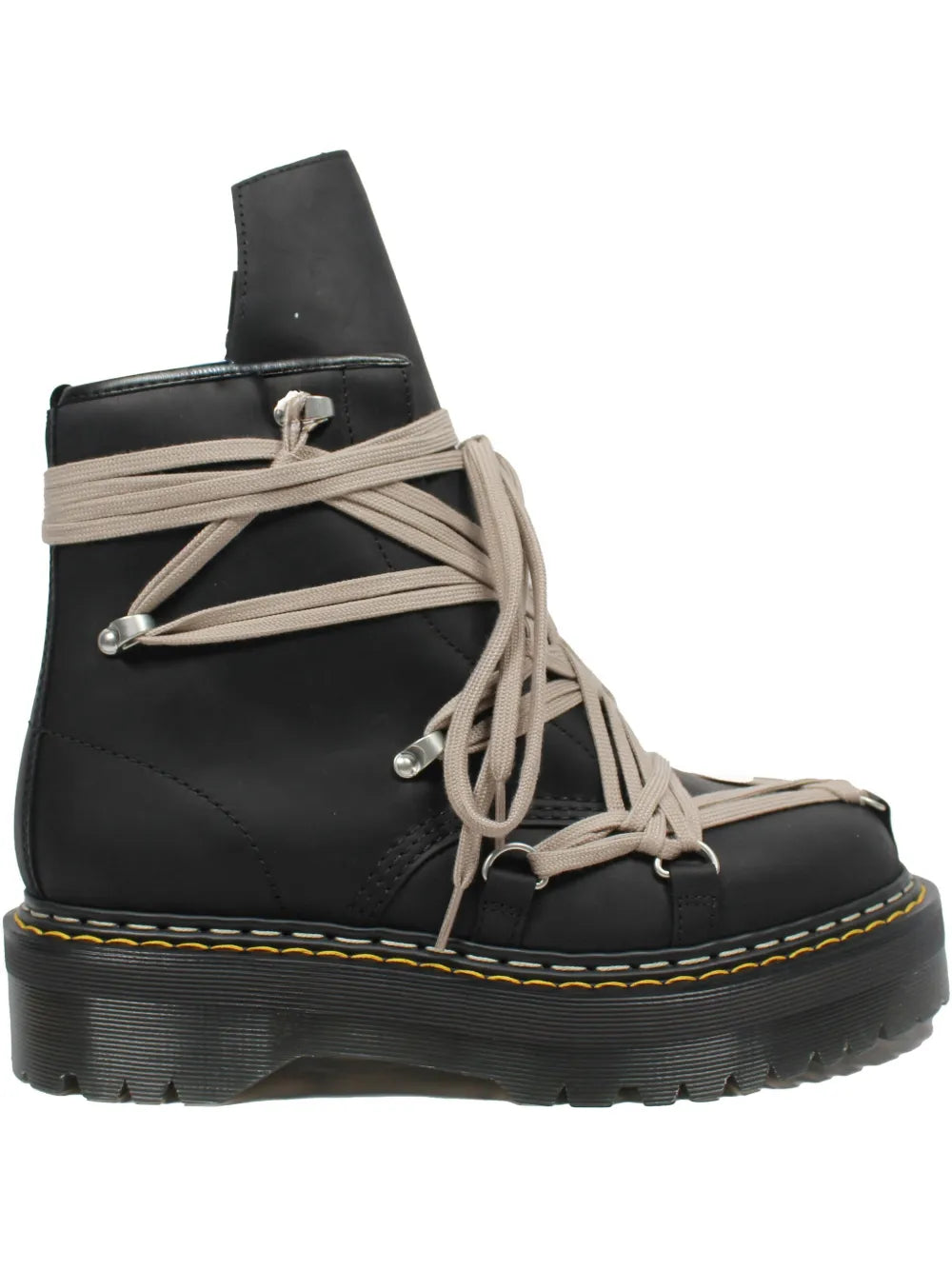 x Dr. Martens 1460 Quad Sole Megalace Combat Boots