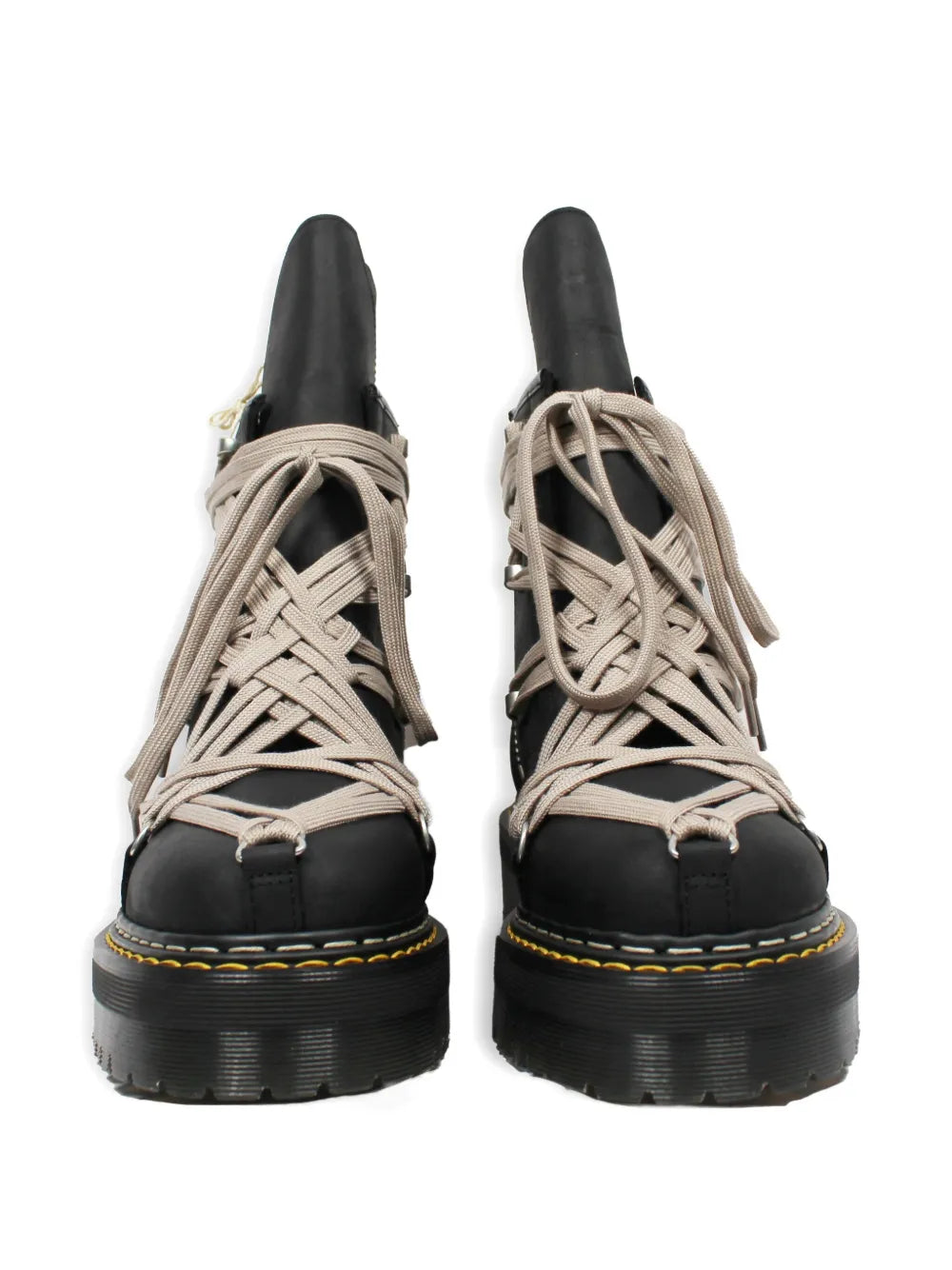 x Dr. Martens 1460 Quad Sole Megalace Combat Boots