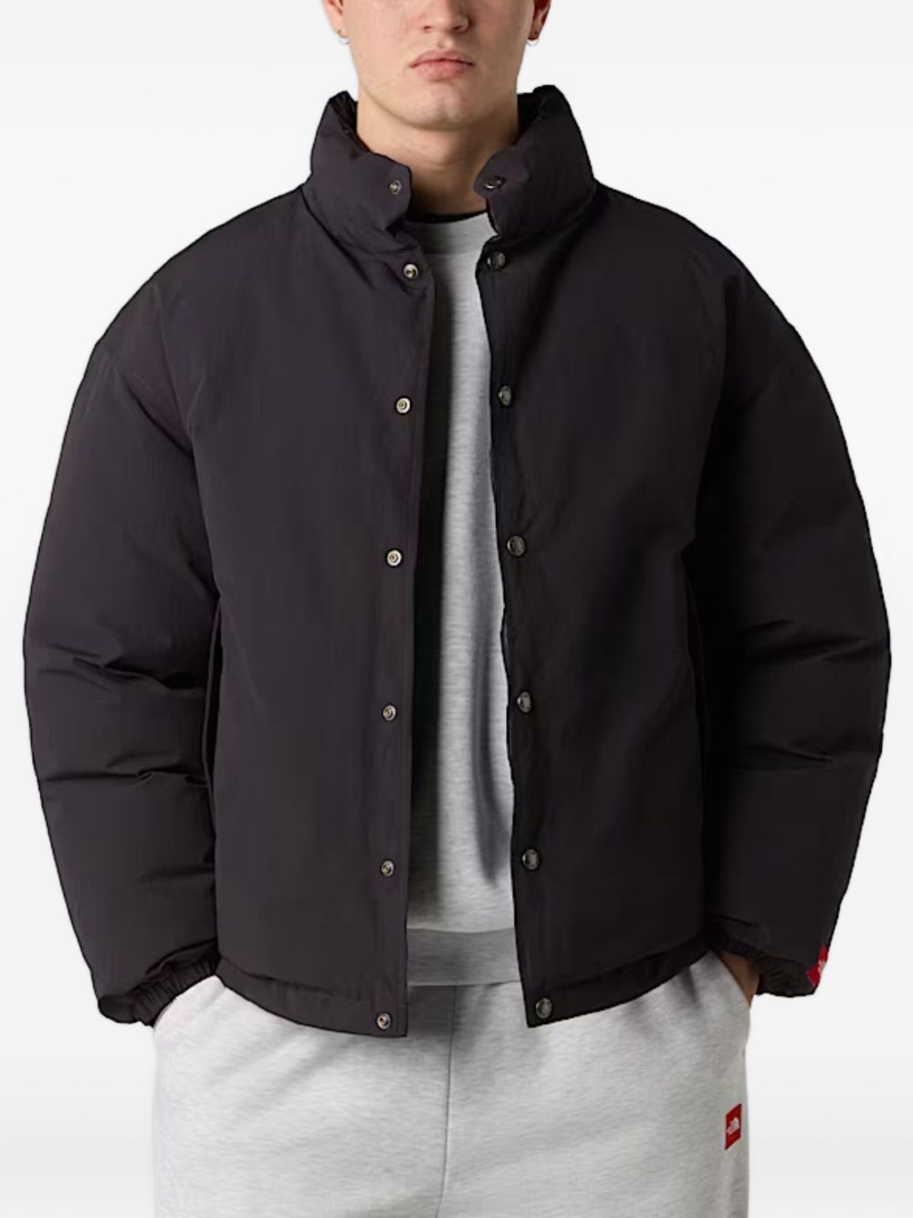Red Box puffer jacket