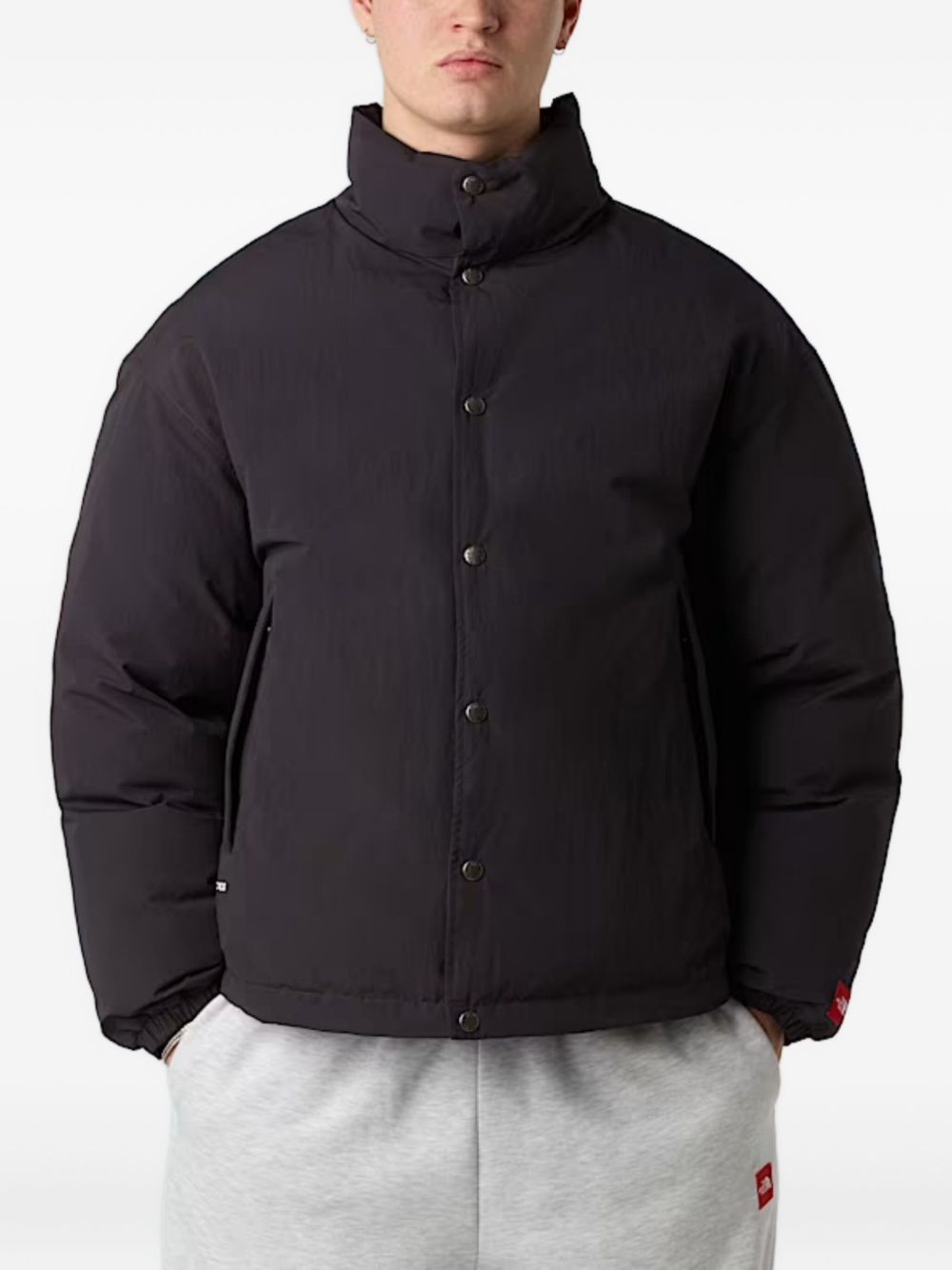 Red Box puffer jacket