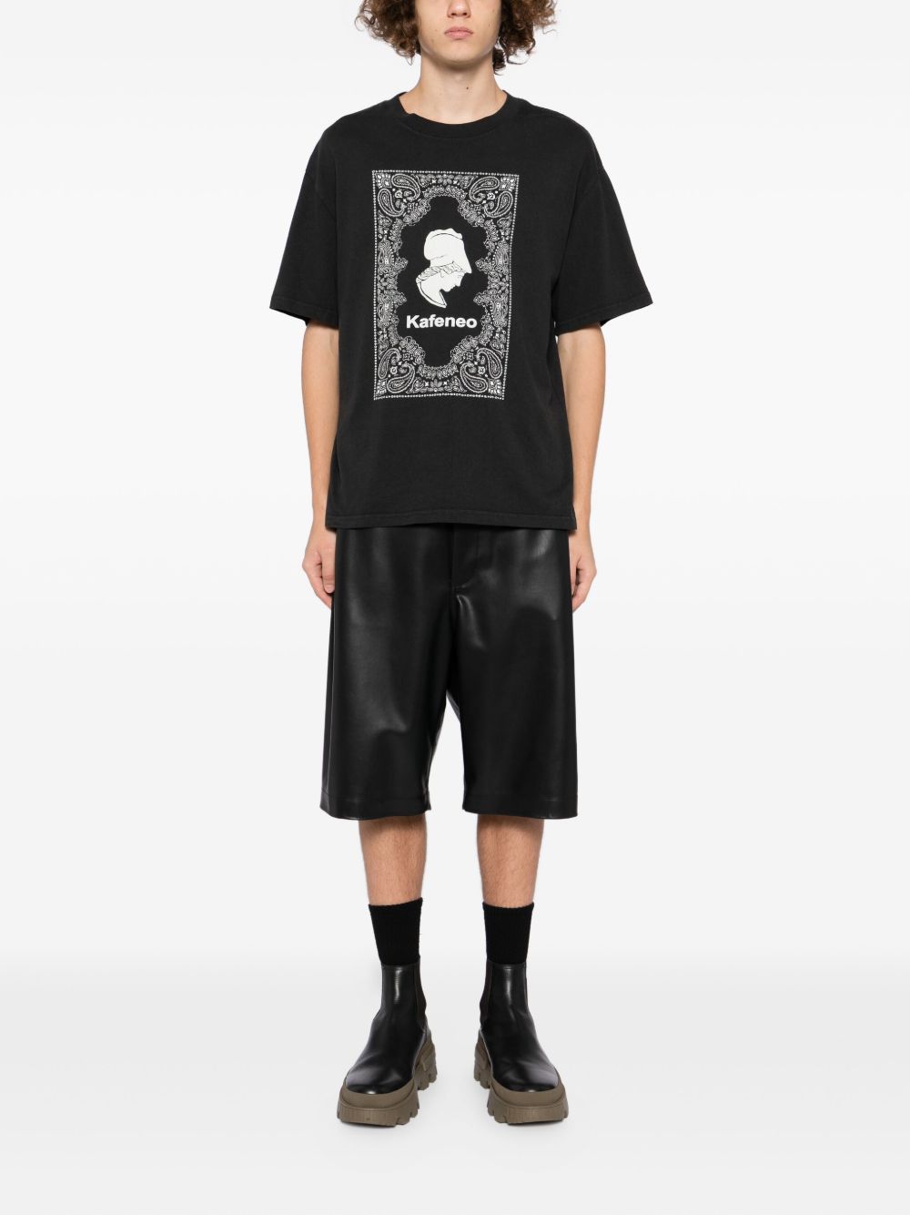 graphic print T-shirt