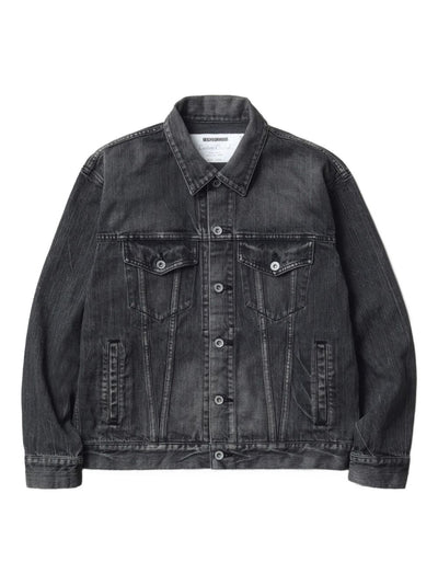 Buttoned Denim Jacket