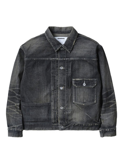 Buttoned Denim Jacket