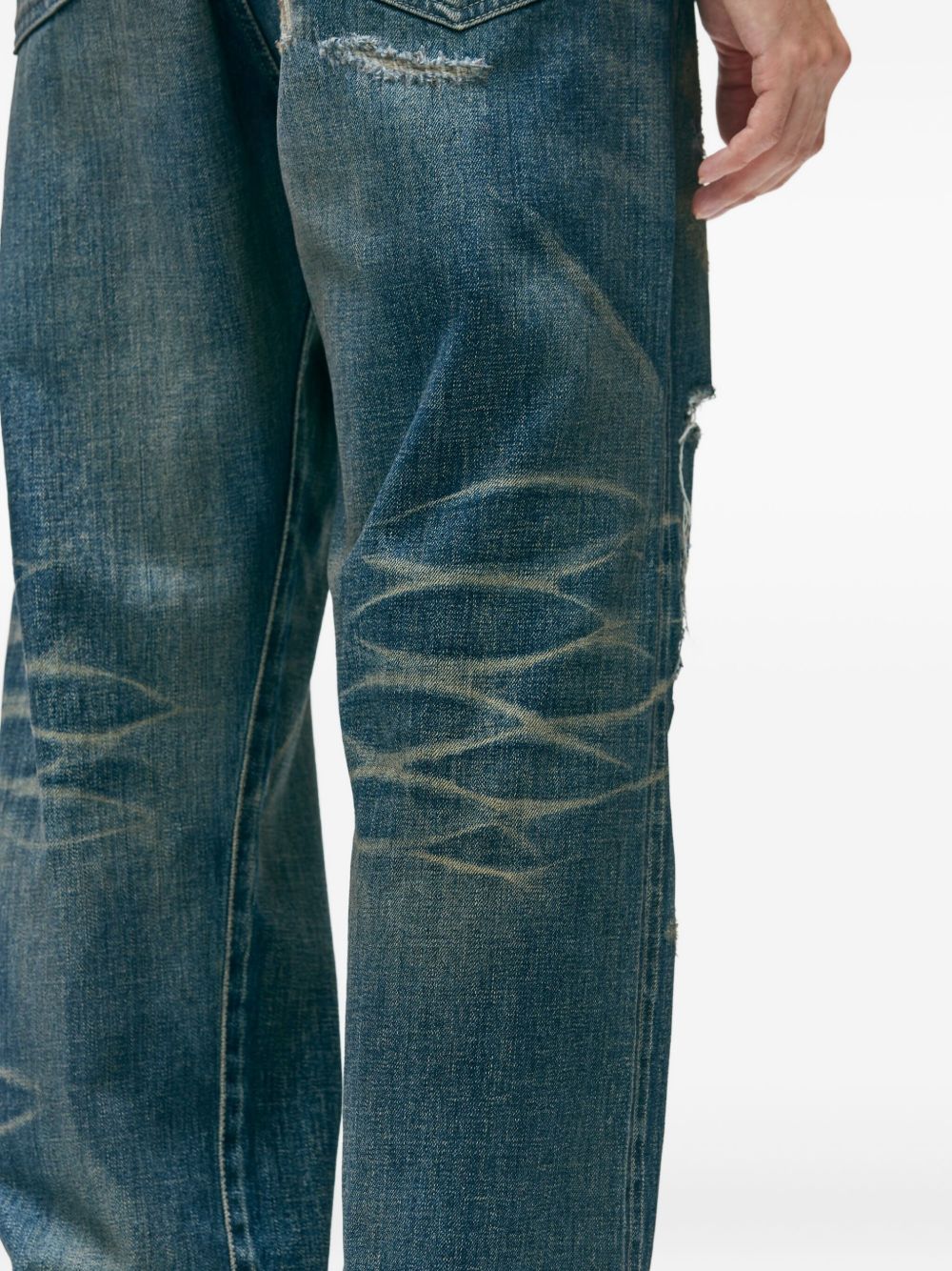 Savage Denim distressed jeans 