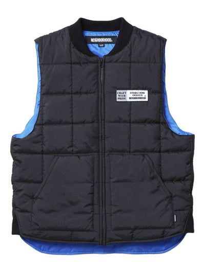 Quilted Zip Gilet