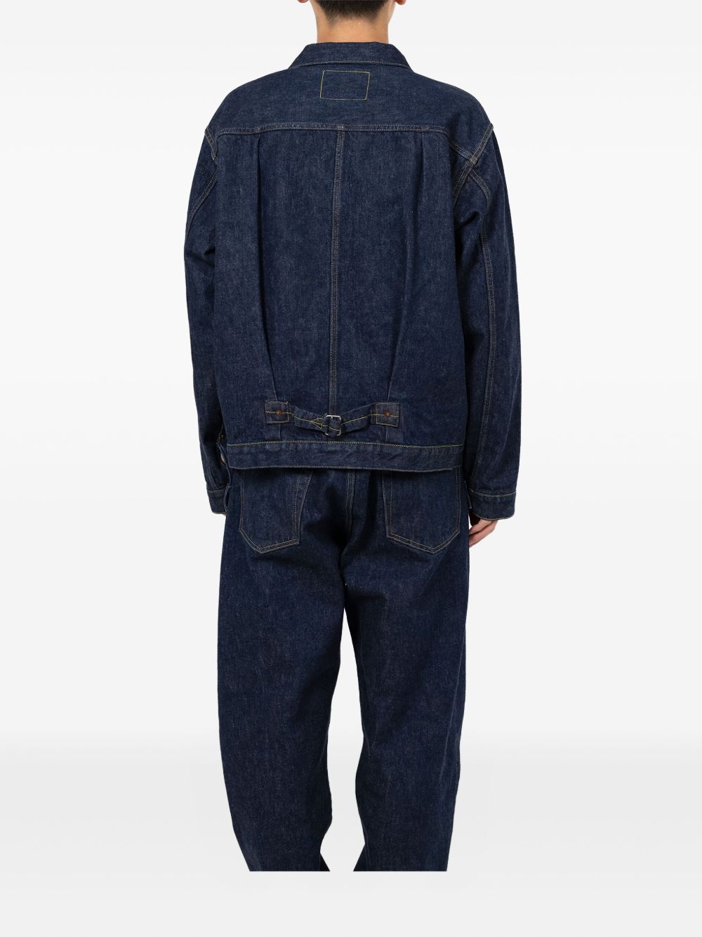 button pocket denim jacket