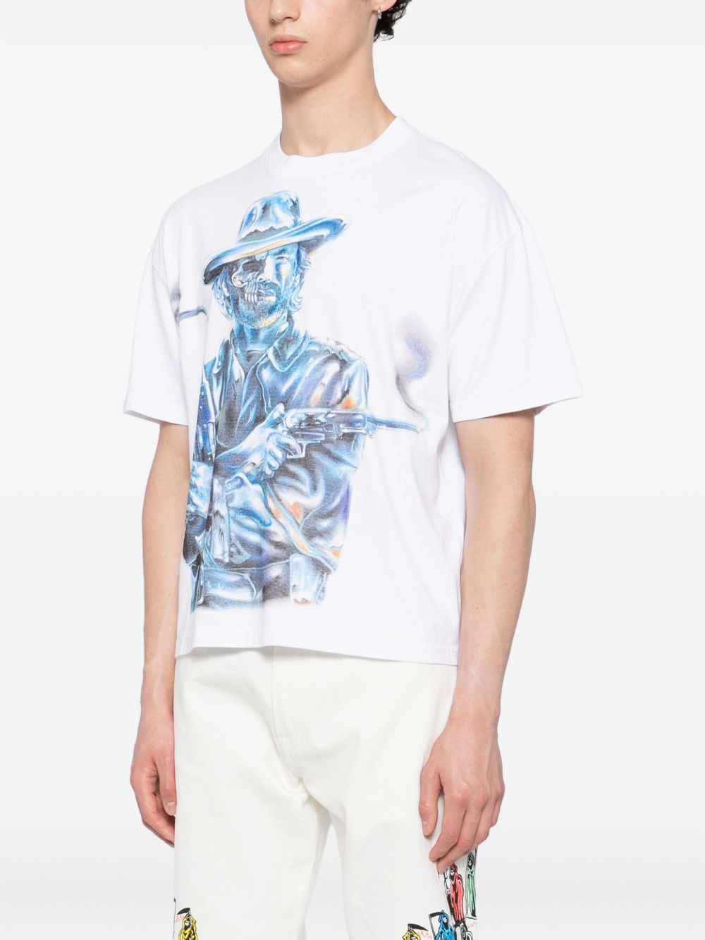 graphic-print T-shirt