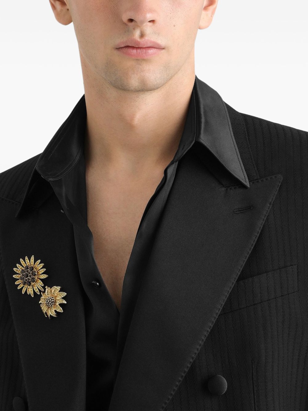 embellished-floral brooch