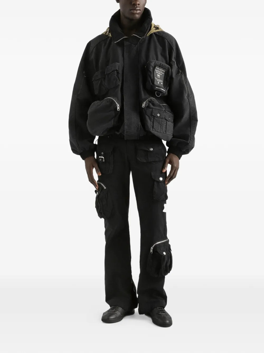 Waxed Faille Trousers