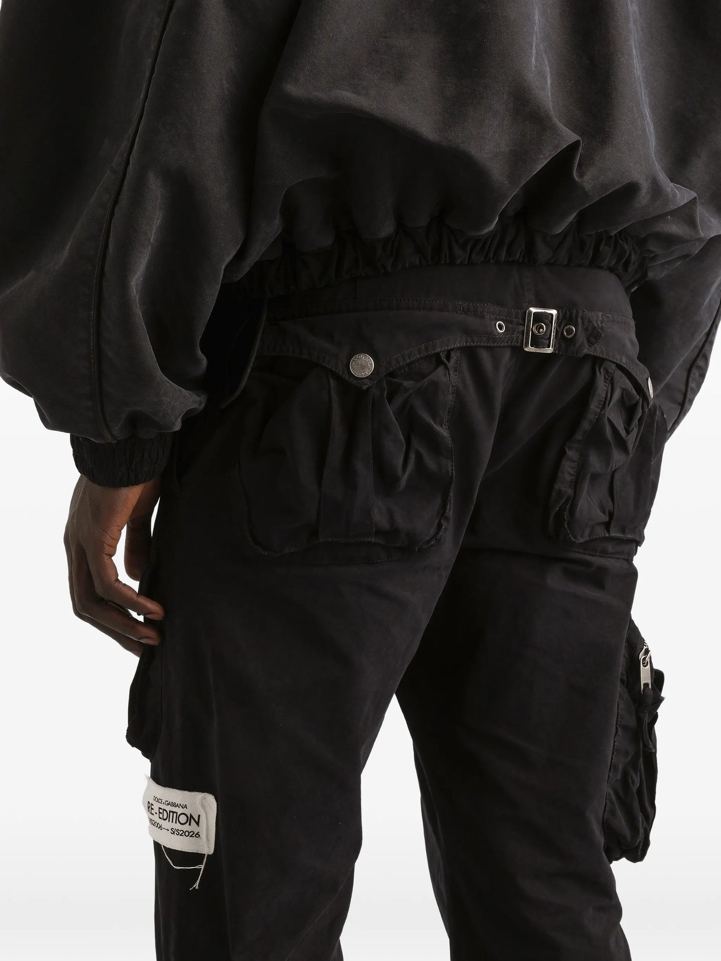 Waxed Faille Trousers