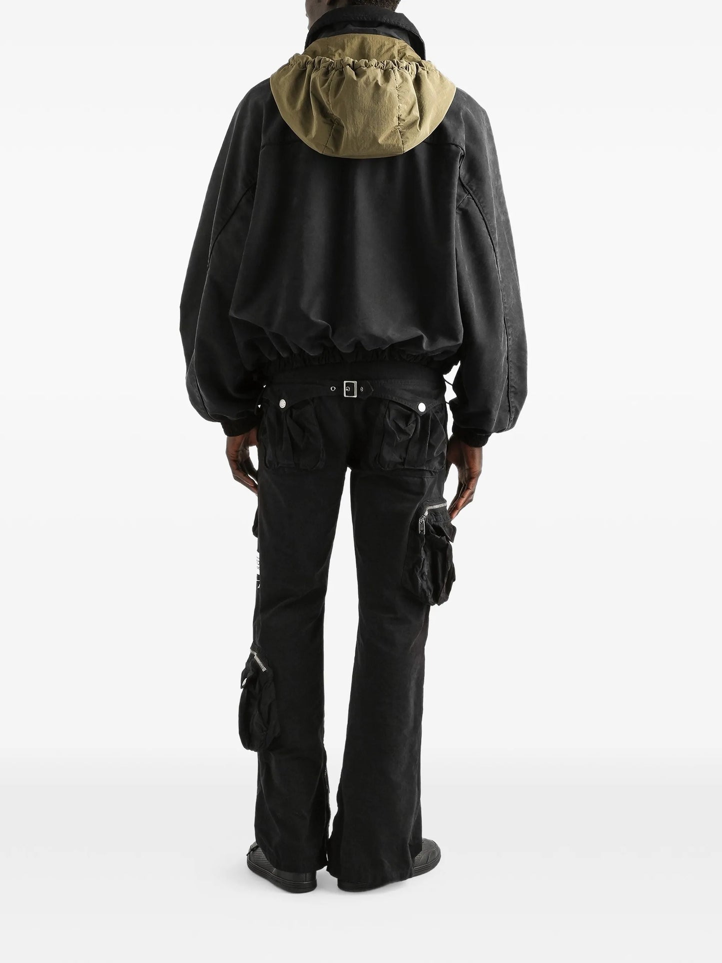 Waxed Faille Trousers