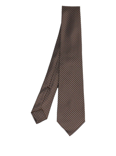 Patterned Silk Tie