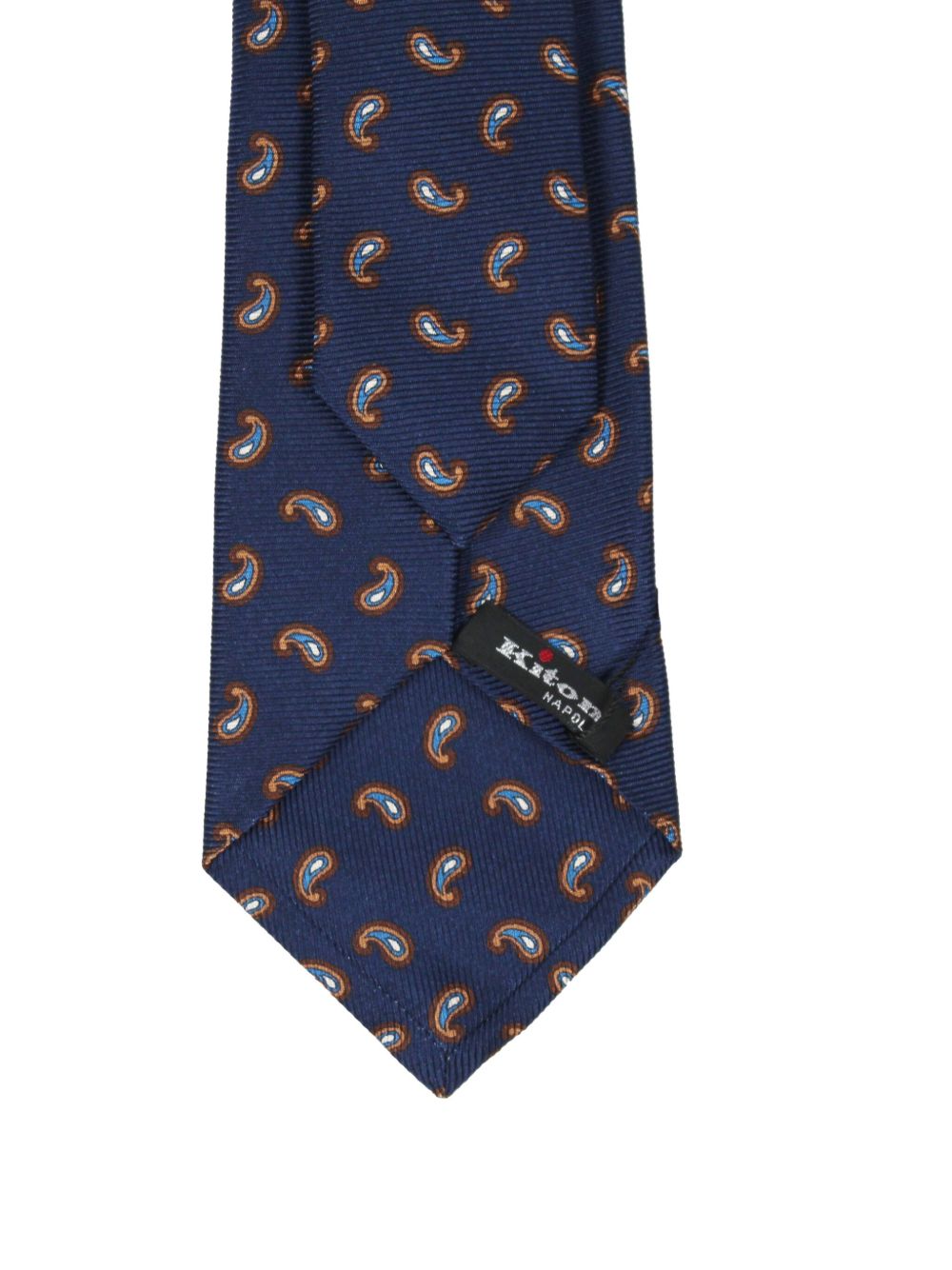 paisley-pattern tie