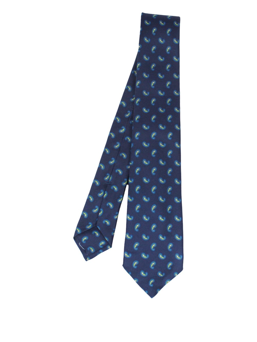 paisley-pattern tie
