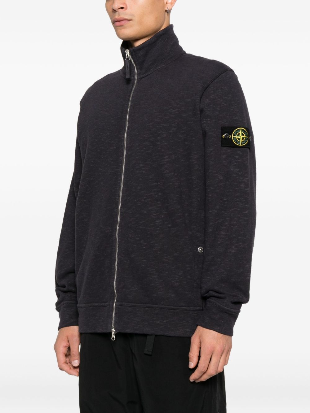 zip-up sweatshirt